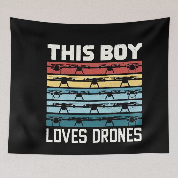 Item preview, This Boy Loves Drones - Funny Drone tshirt  designed and sold by MAPDDesigns.