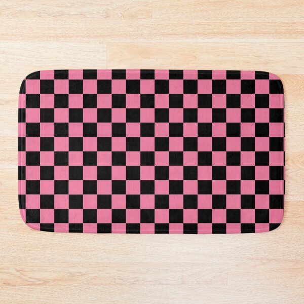 Item preview, Pink and Black Checkers designed and sold by Pink Pineapple Works.