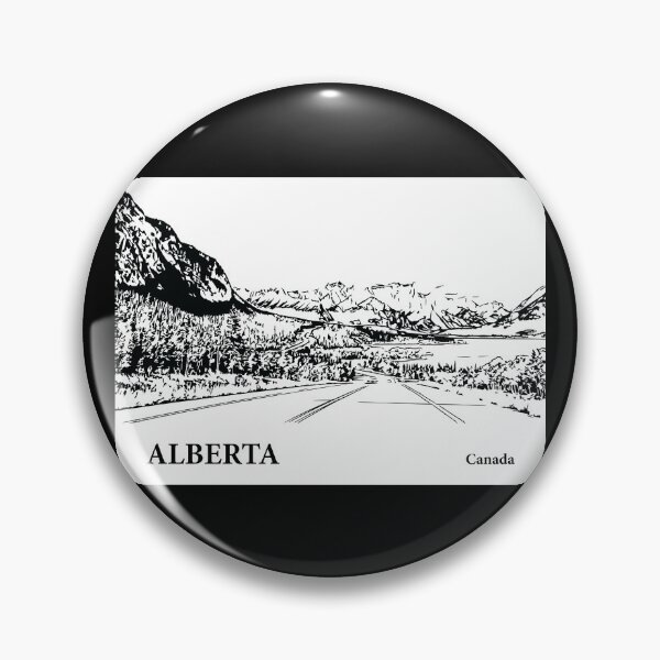 Item preview, Alberta Canada designed and sold by Lakeric Cityscapes.