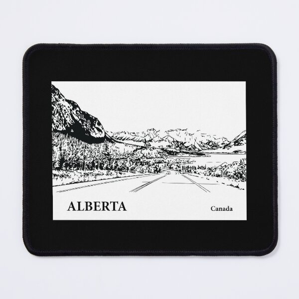 Item preview, Alberta Canada designed and sold by Lakeric Cityscapes.