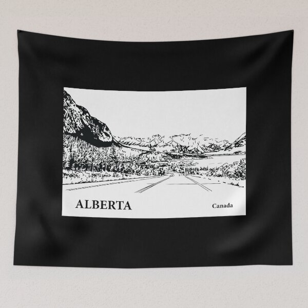 Item preview, Alberta Canada designed and sold by Lakeric Cityscapes.