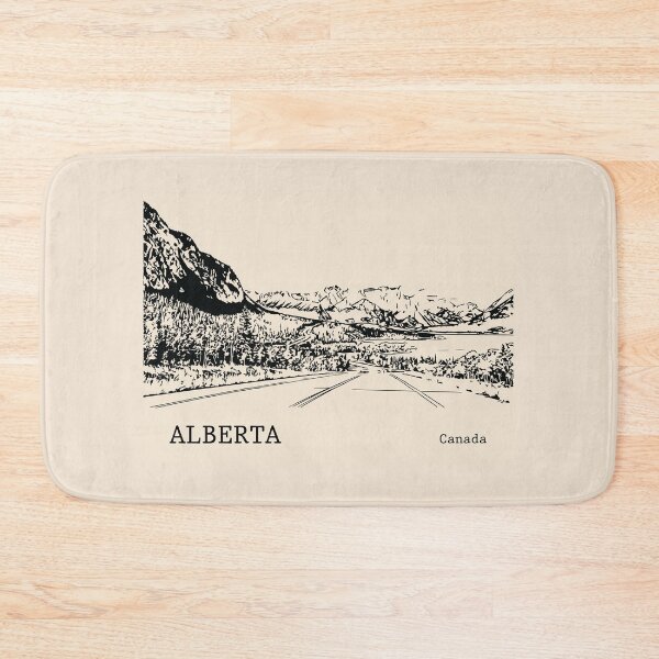Item preview, Alberta Canada designed and sold by Lakeric Cityscapes.