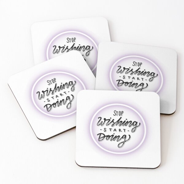 Item preview, Stop wishing, take action. designed and sold by Little-Victory.