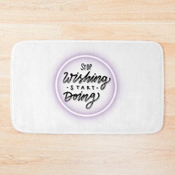 Item preview, Stop wishing, take action. designed and sold by Little-Victory.