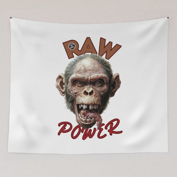 Item preview, Raw Power: Fierce Primate Design designed and sold by PurpleMoss.