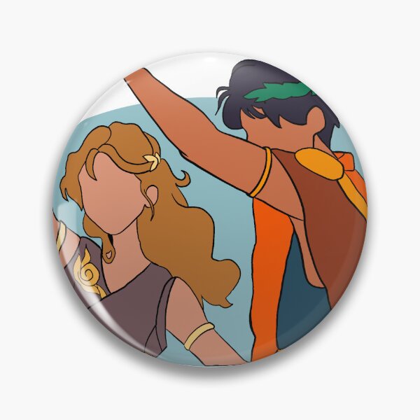 Item preview, Percy Jackson y Annabeth Chase bailando designed and sold by Emma Lane.