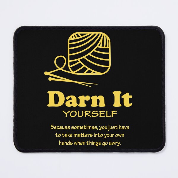 Item preview, Darn It Yourself designed and sold by Teepot888.