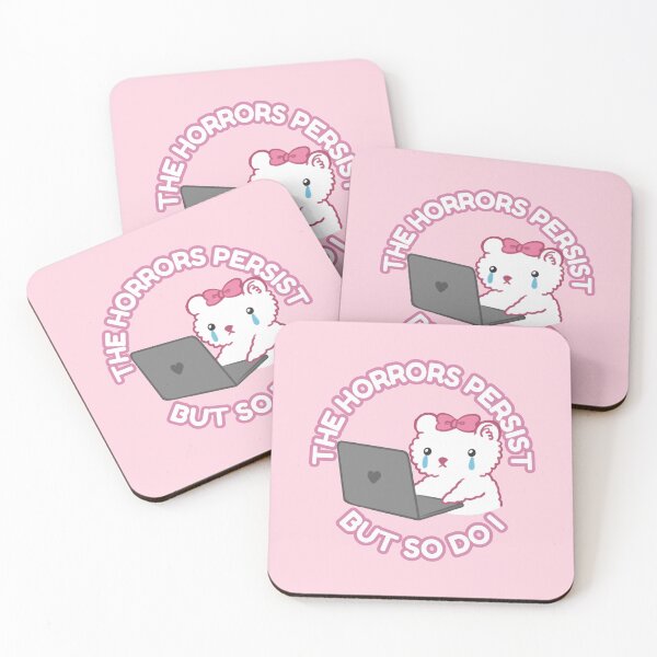 Item preview, The horrors persist but so do I - the corporate girly designed and sold by neniarts.