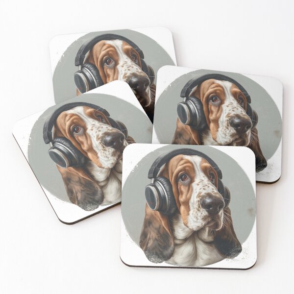Item preview, Melodic Basset Hound designed and sold by calharborne.