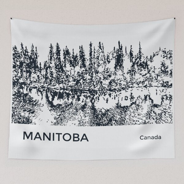 Item preview, Manitoba Canada designed and sold by Lakeric Cityscapes.