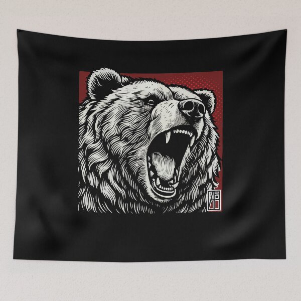 Item preview, GRIZZLY - BEAR - WILD FORCE - ANIMALS -2 designed and sold by ArtProjectShop.
