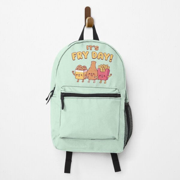Item preview, Cute Onion Rings Fried Chicken And Fries Its Fry Day Pun designed and sold by rustydoodle.