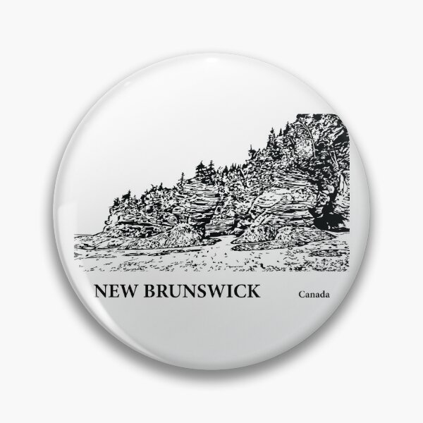 Item preview, New Brunswick Canada designed and sold by Lakeric Cityscapes.