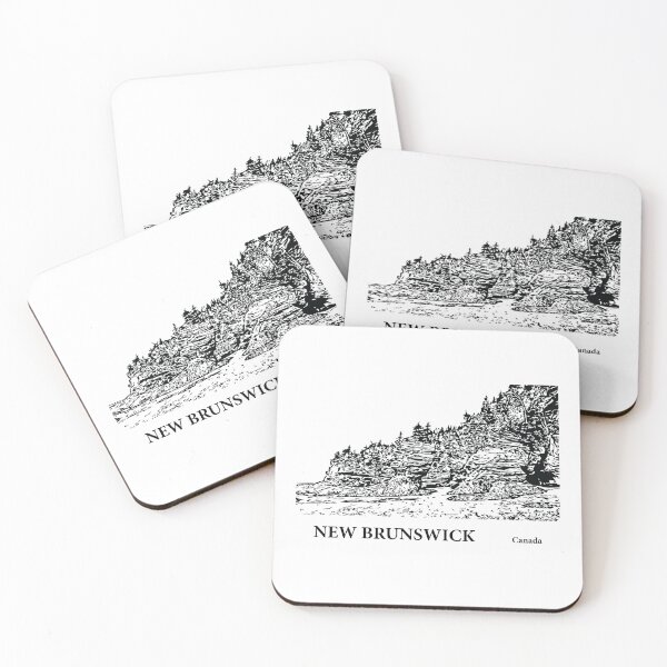 Item preview, New Brunswick Canada designed and sold by Lakeric Cityscapes.