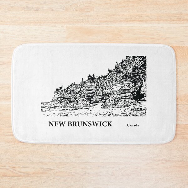 Item preview, New Brunswick Canada designed and sold by Lakeric Cityscapes.