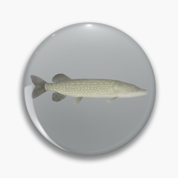 Item preview, Northern Pike designed and sold by fishfolkart.