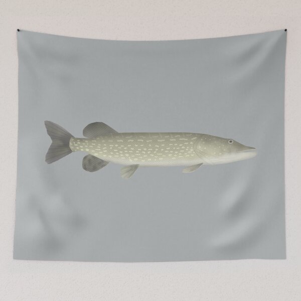 Item preview, Northern Pike designed and sold by fishfolkart.
