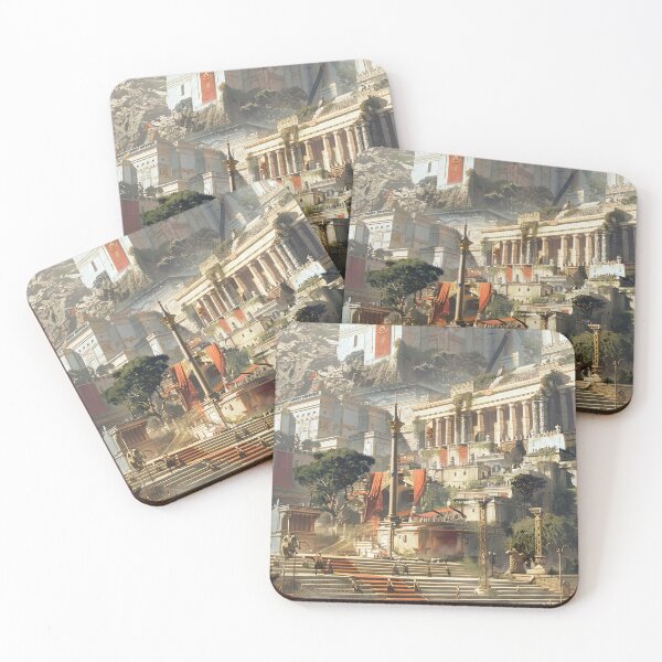 Item preview, Atlantean City of Mneseus designed and sold by OccultDreams.