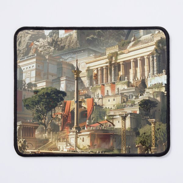 Item preview, Atlantean City of Mneseus designed and sold by OccultDreams.