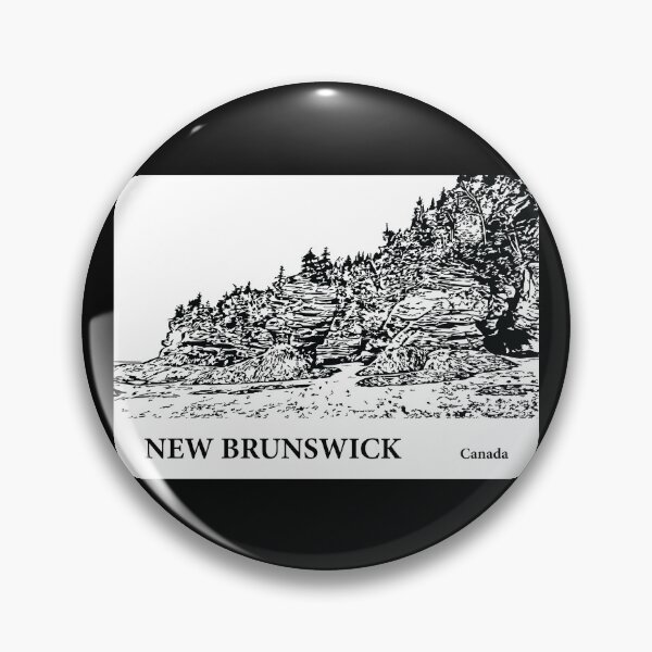 Item preview, New Brunswick Canada designed and sold by Lakeric Cityscapes.