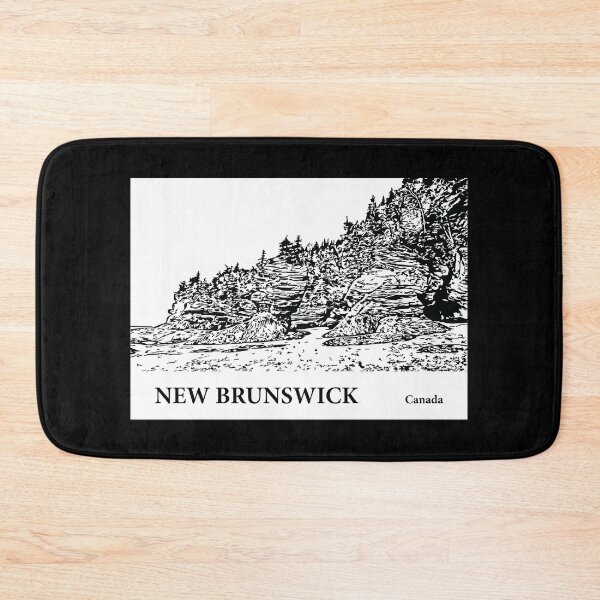 Item preview, New Brunswick Canada designed and sold by Lakeric Cityscapes.