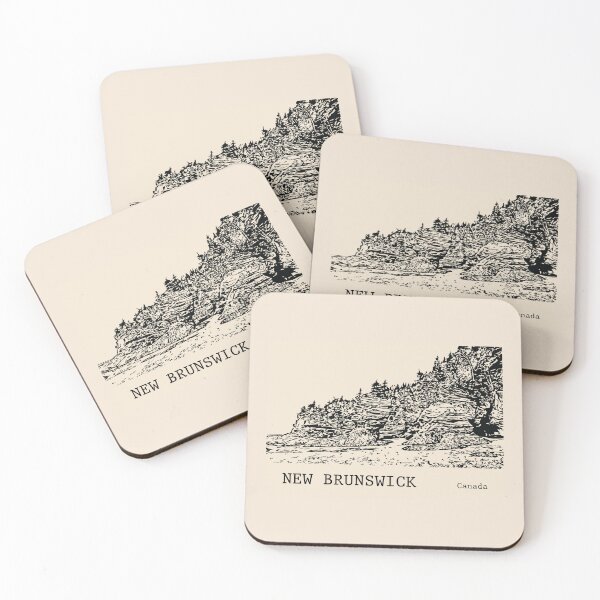 Item preview, New Brunswick Canada designed and sold by Lakeric Cityscapes.