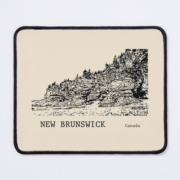 Item preview, New Brunswick Canada designed and sold by Lakeric Cityscapes.