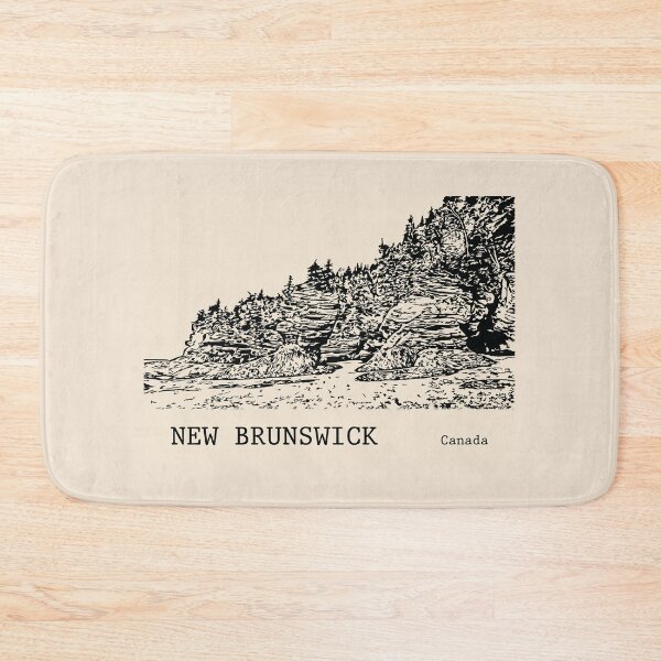 Item preview, New Brunswick Canada designed and sold by Lakeric Cityscapes.