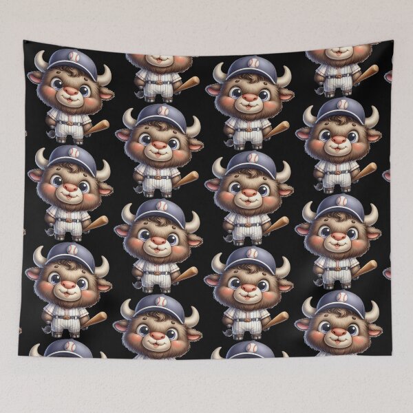 Item preview, Baseball. Funny Graphic with a Buffalo designed and sold by BanShopDG.