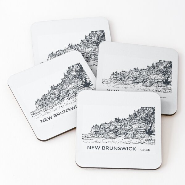 Item preview, New Brunswick Canada designed and sold by Lakeric Cityscapes.
