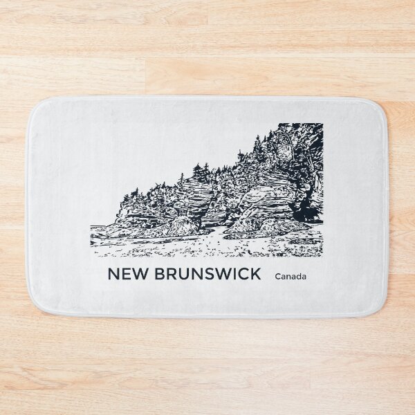 Item preview, New Brunswick Canada designed and sold by Lakeric Cityscapes.