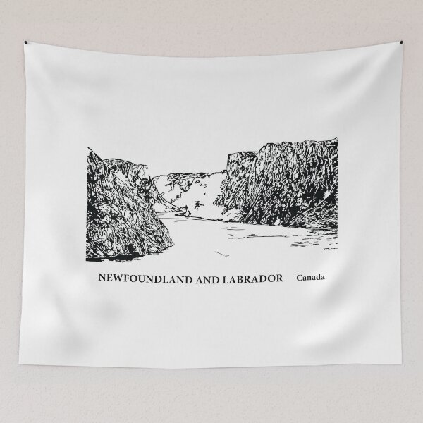 Item preview, Newfoundland and Labrador Canada designed and sold by Lakeric Cityscapes.