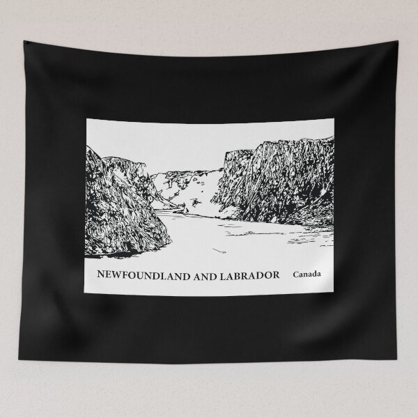 Item preview, Newfoundland and Labrador Canada designed and sold by Lakeric Cityscapes.