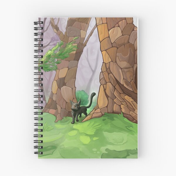 Item preview, Cat Wandering Through a Forest designed and sold by KN-Pictures.