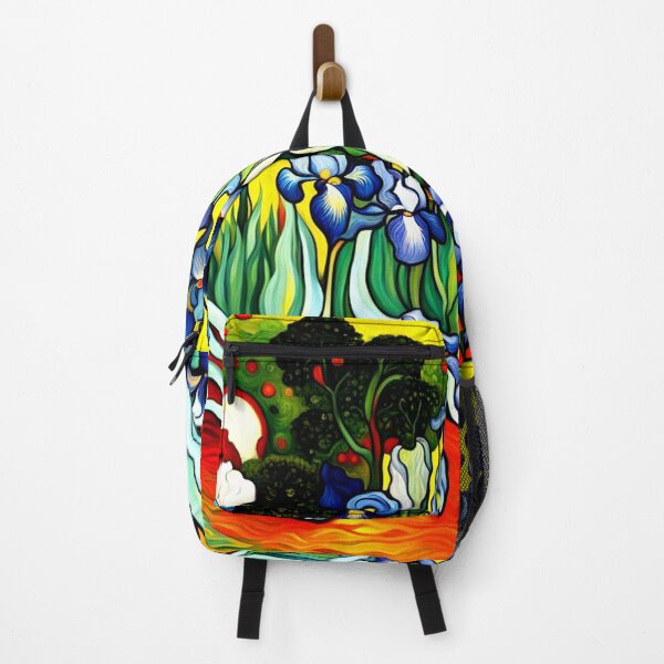 Item preview, Irises in garden designed and sold by George Hutton Hunter.
