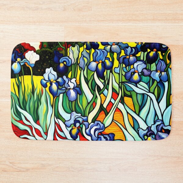 Item preview, Irises in garden designed and sold by George Hutton Hunter.