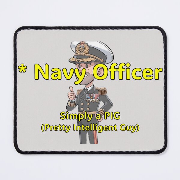 Item preview, Navy Officer - Male designed and sold by Buckers Apparel & Gizits.