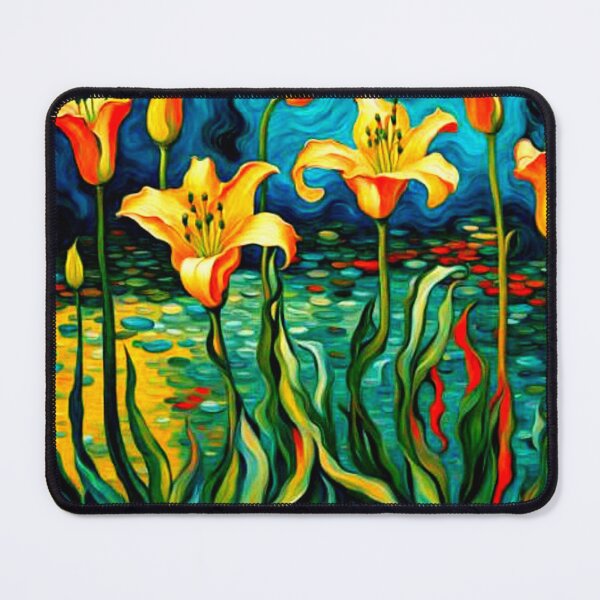 Item preview, Lilies in garden designed and sold by George Hutton Hunter.