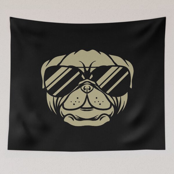 Item preview, Pug face designed and sold by mag-graphic.
