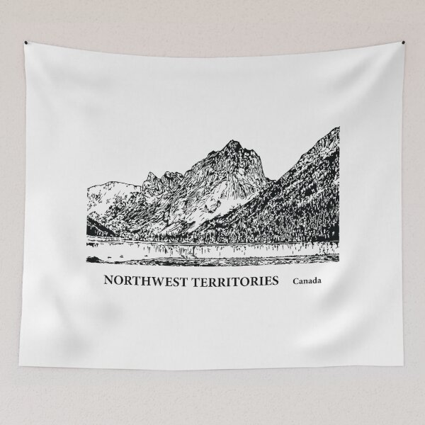 Item preview, Northwest Territories Canada designed and sold by Lakeric Cityscapes.