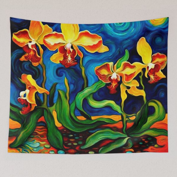 Item preview, Orchids in garden designed and sold by George Hutton Hunter.