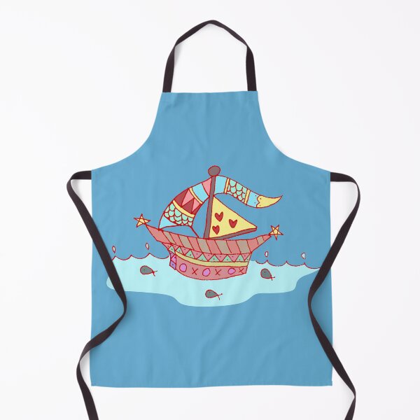 Item preview, Whimsical Cartoon Ship designed and sold by SaradaBoru.