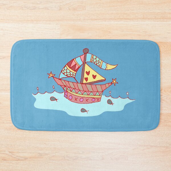 Item preview, Whimsical Cartoon Ship designed and sold by SaradaBoru.