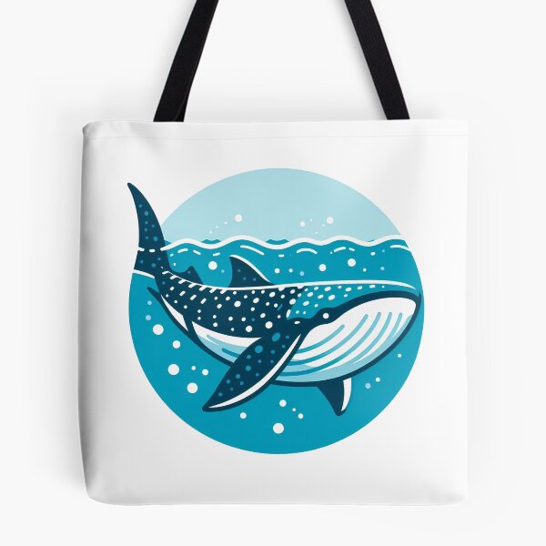 Item preview, a whale shark under the sea  designed and sold by zzinthestore.