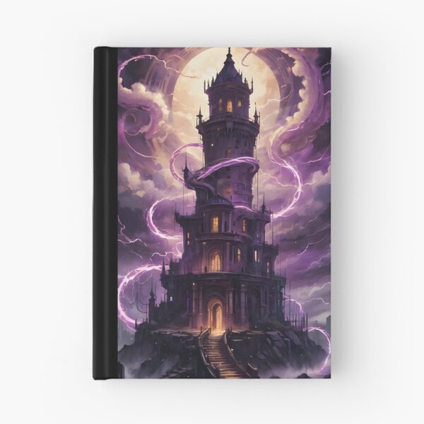 Item preview, Magical Fantasy Tower designed and sold by ByteyCreatives.