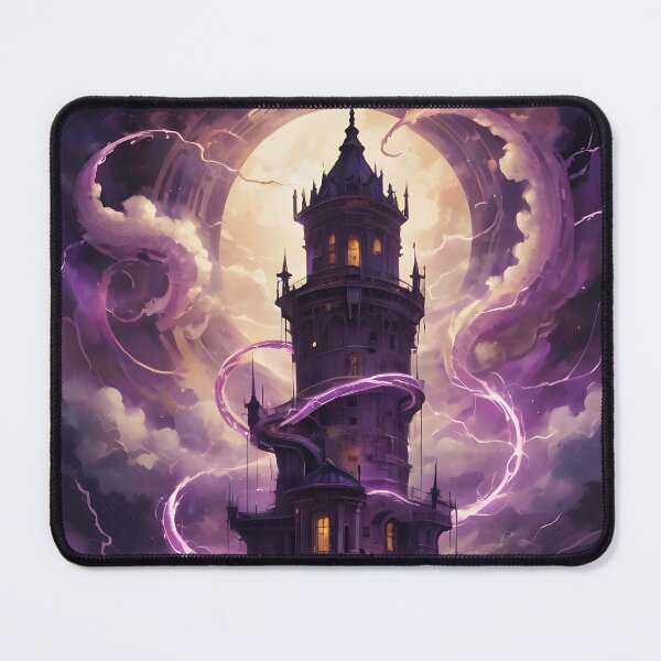 Item preview, Magical Fantasy Tower designed and sold by ByteyCreatives.