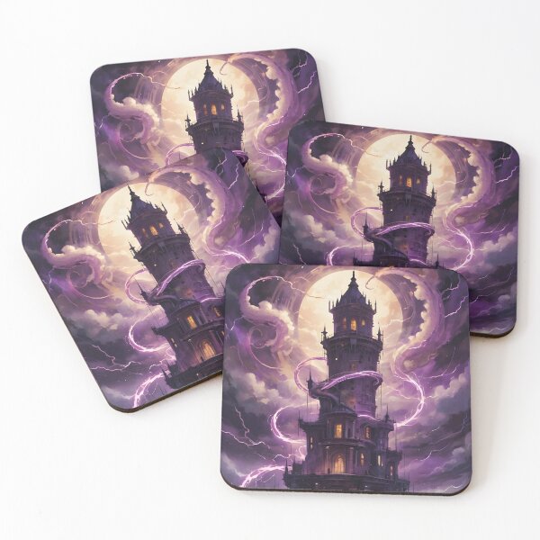 Item preview, Magical Fantasy Tower designed and sold by ByteyCreatives.