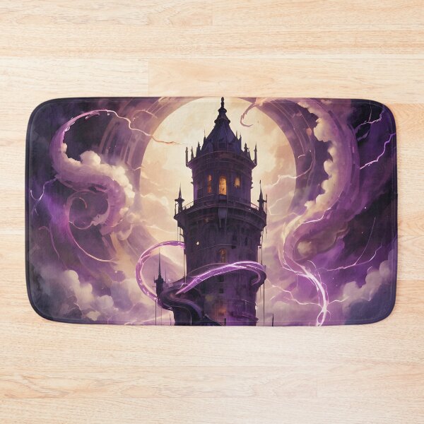 Item preview, Magical Fantasy Tower designed and sold by ByteyCreatives.