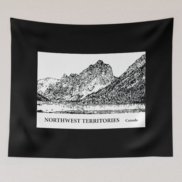 Item preview, Northwest Territories Canada designed and sold by Lakeric Cityscapes.