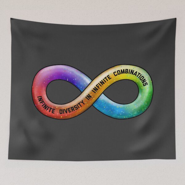 Item preview, Infinite Diversity designed and sold by Art by Veya.